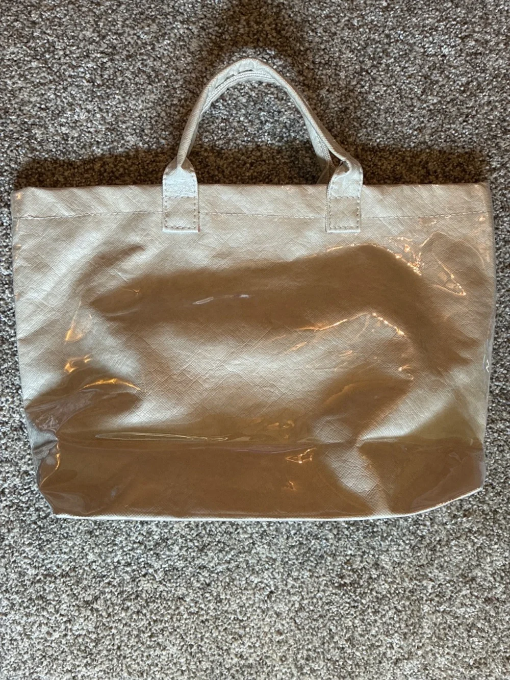 Beige Tote Bag
